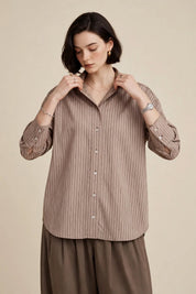 Chemise Ample Rayée Chic