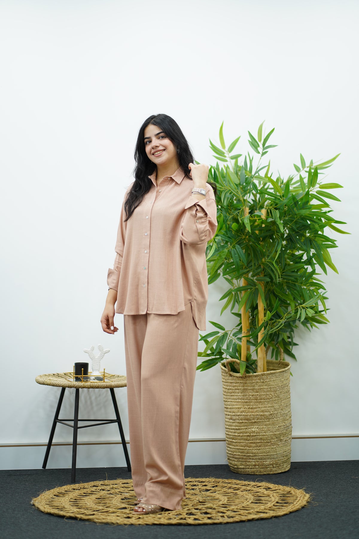 Ensemble En Lin - Chemise & Pantalon