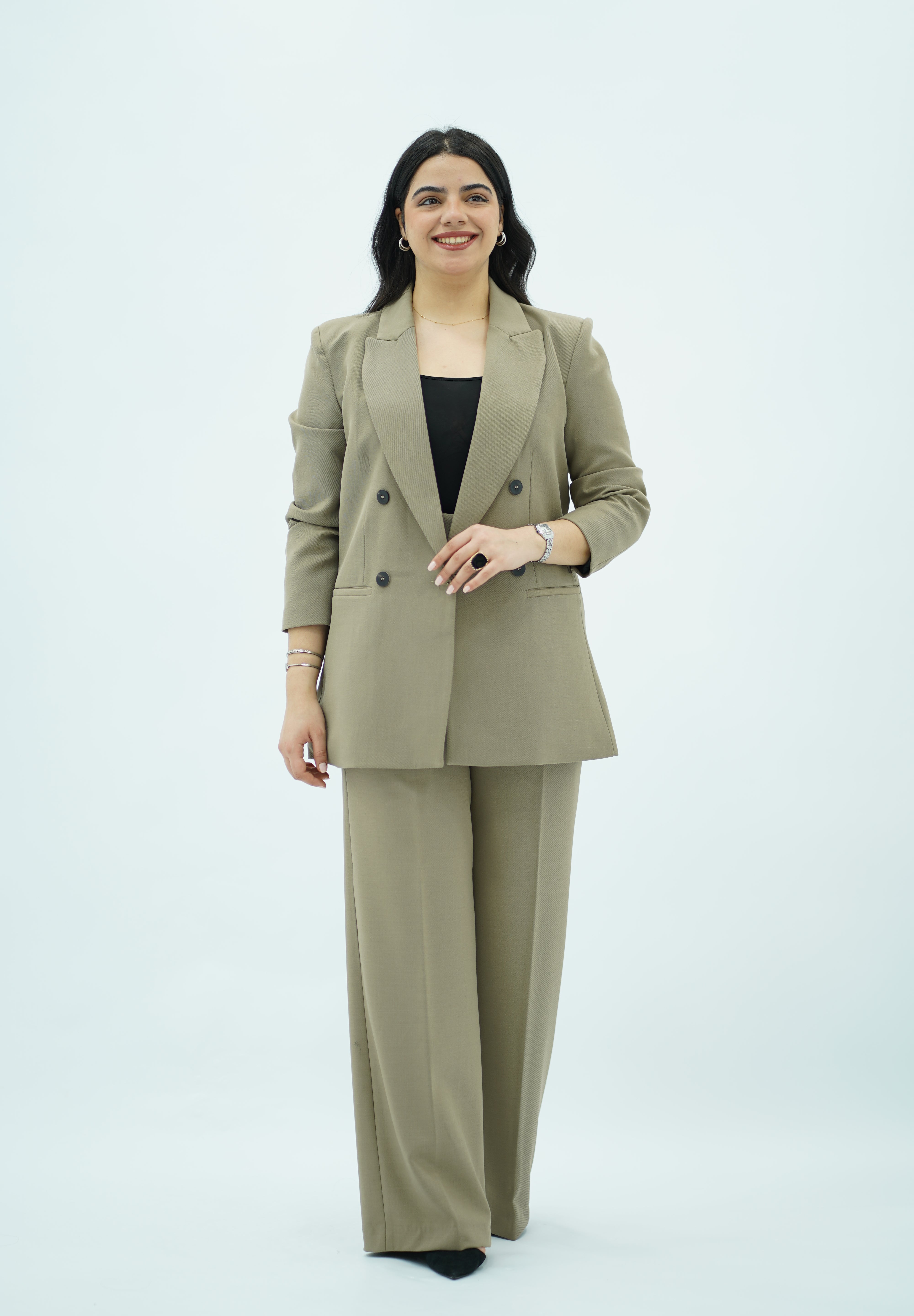 Tailleur – Beige Olive