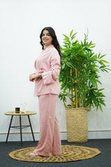 Ensemble fluide En lin style kimono