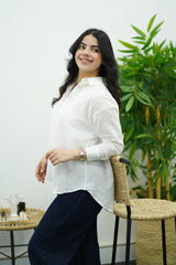 Chemise En lin Blanche