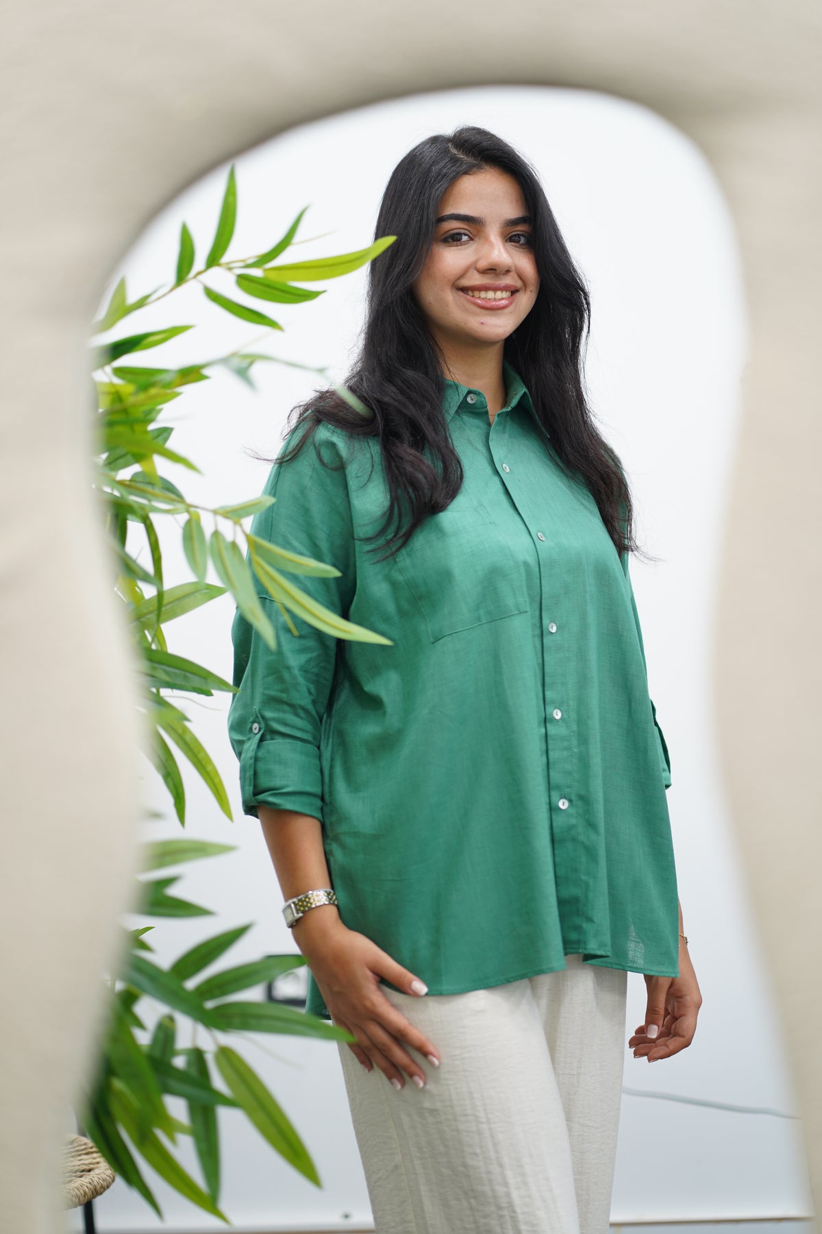 Chemise En Lin 💚