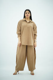 Ensemble style Ballonné Camel