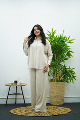 Ensemble en Lin - Chemise & Pantalon