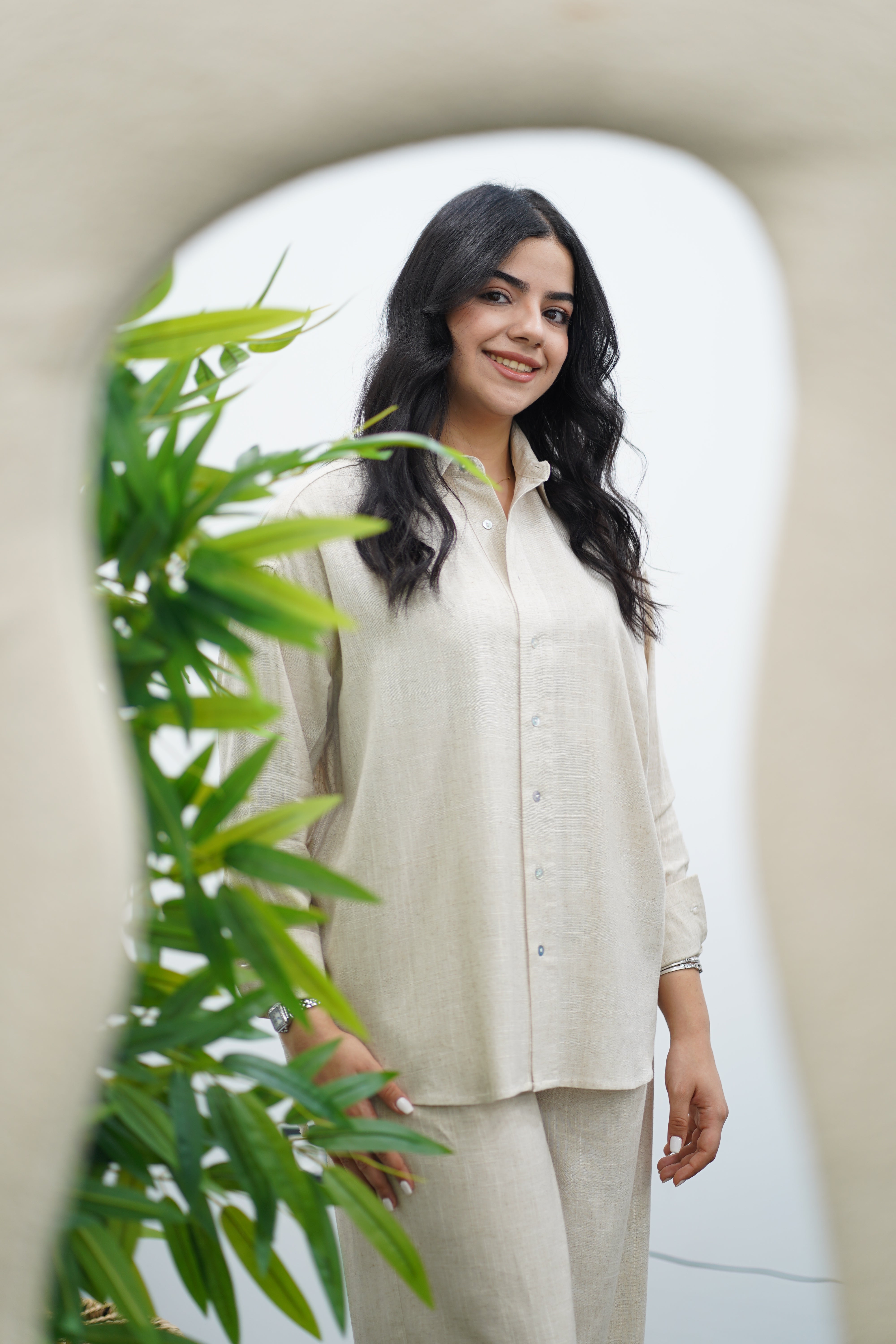 Ensemble en Lin - Chemise & Pantalon