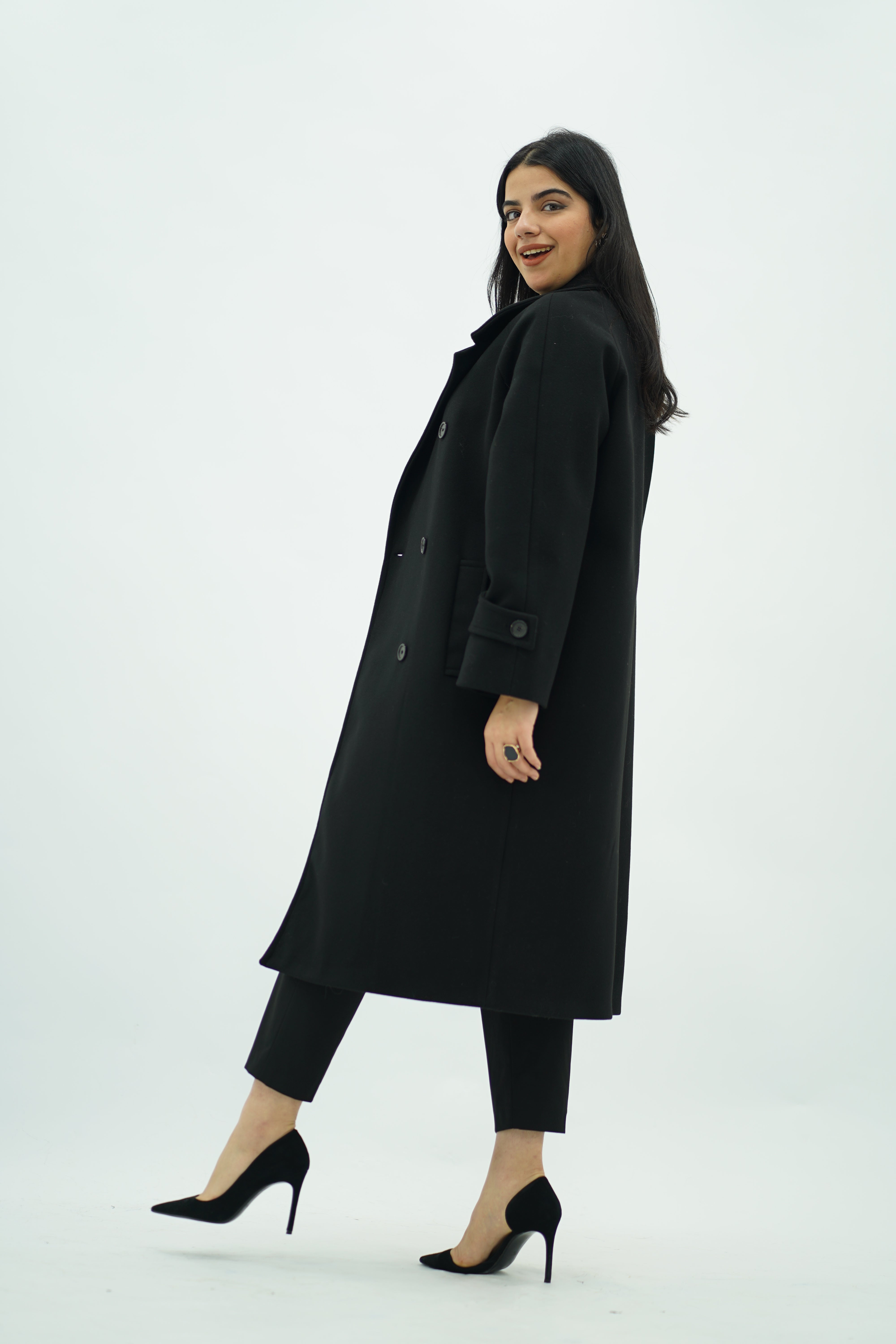 Manteau oversize Noir 🖤