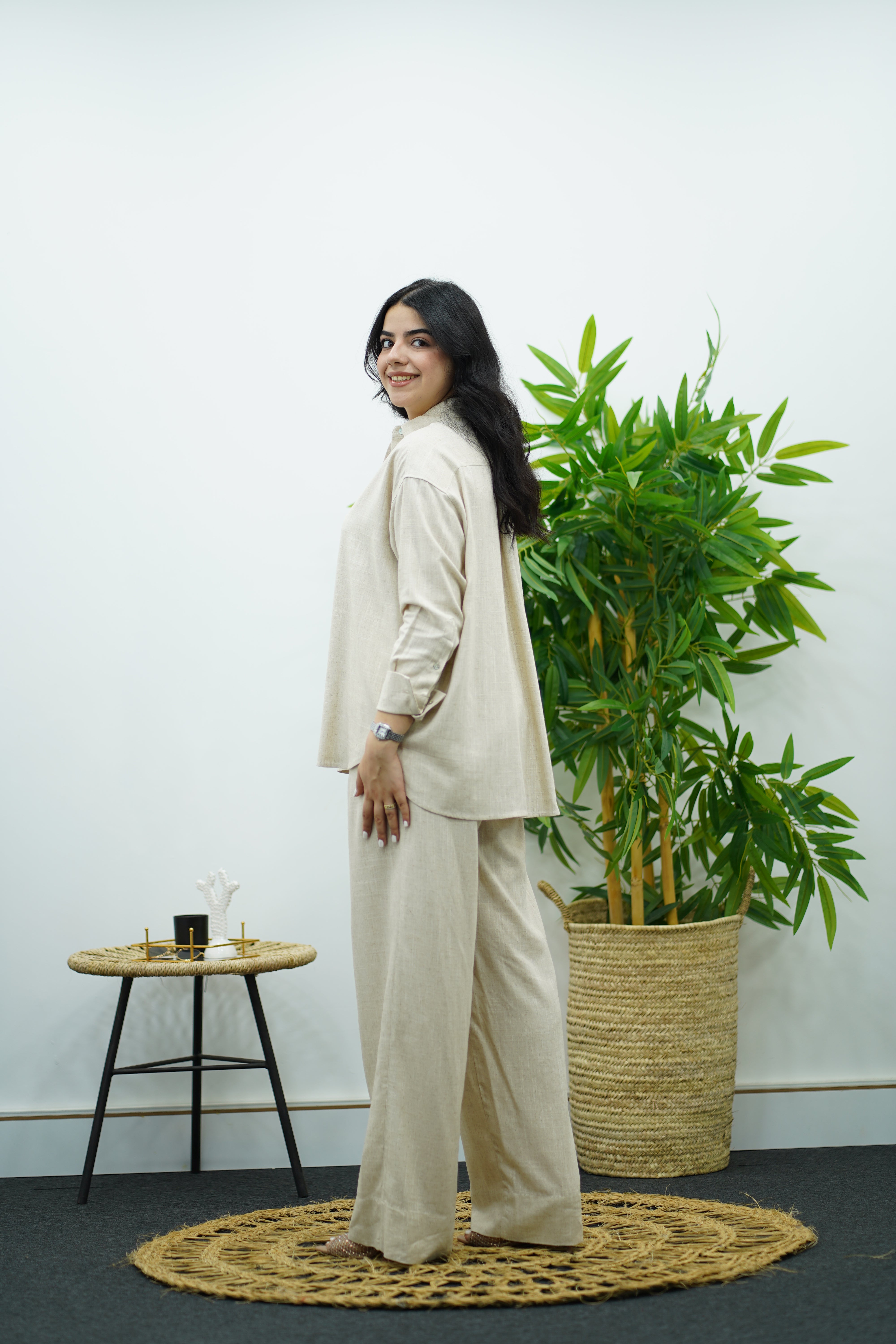 Ensemble en Lin - Chemise & Pantalon