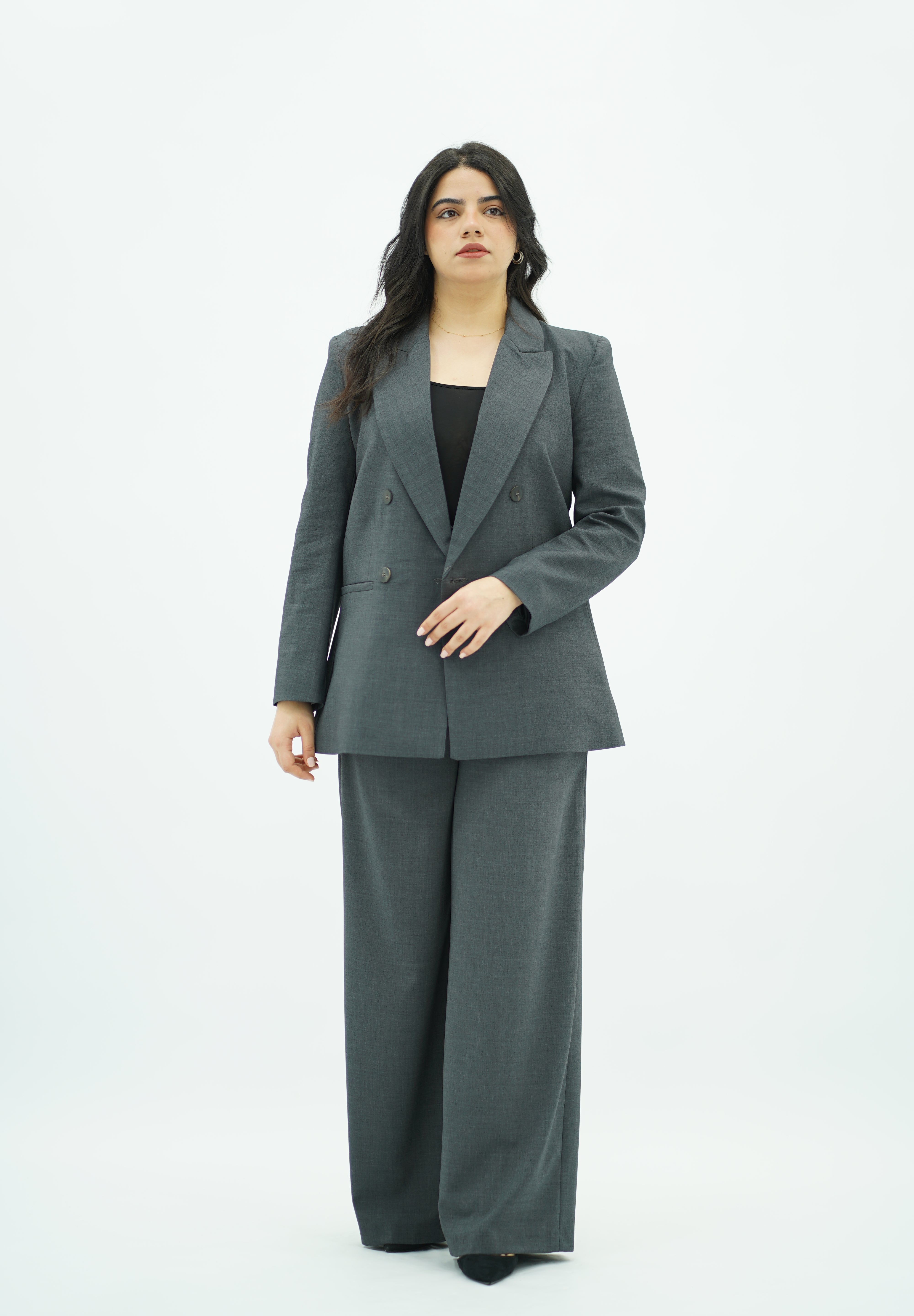 Tailleur Gris Veste - pantalon