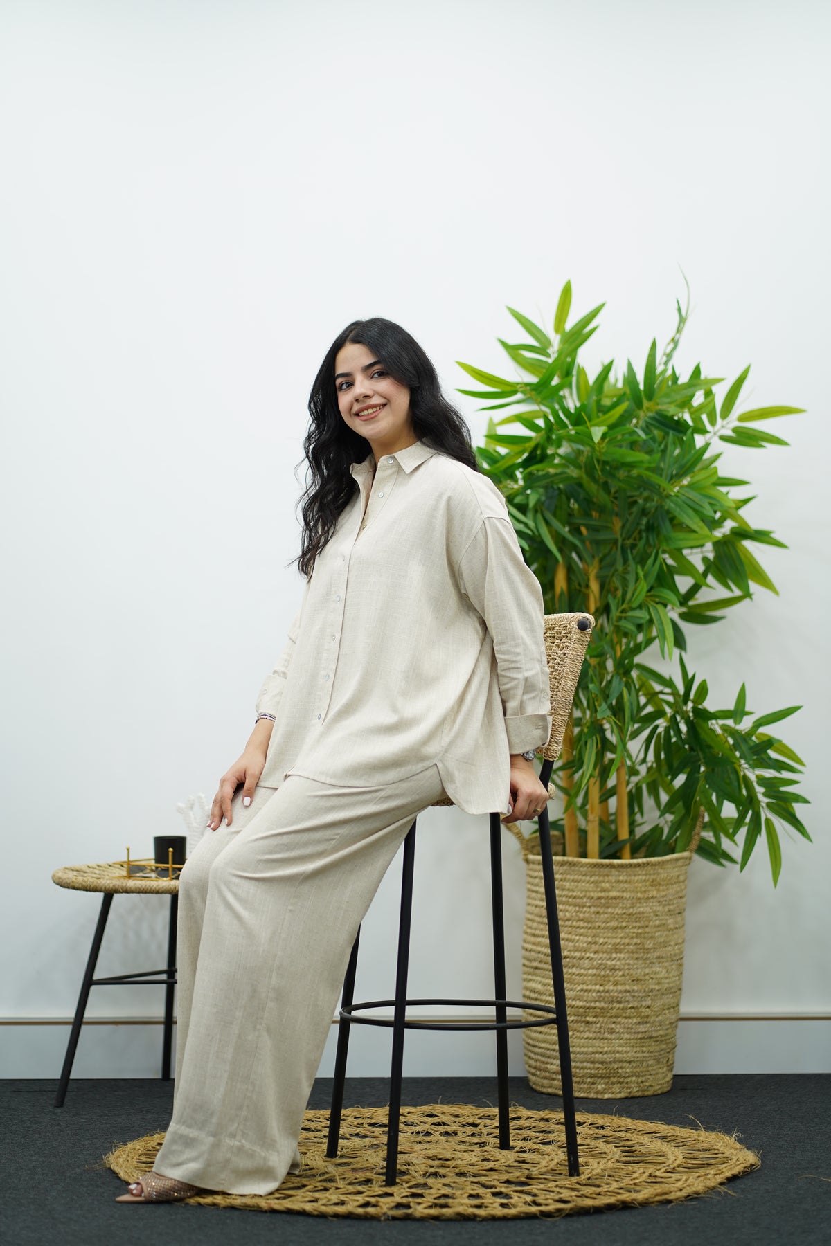 Ensemble en Lin - Chemise & Pantalon