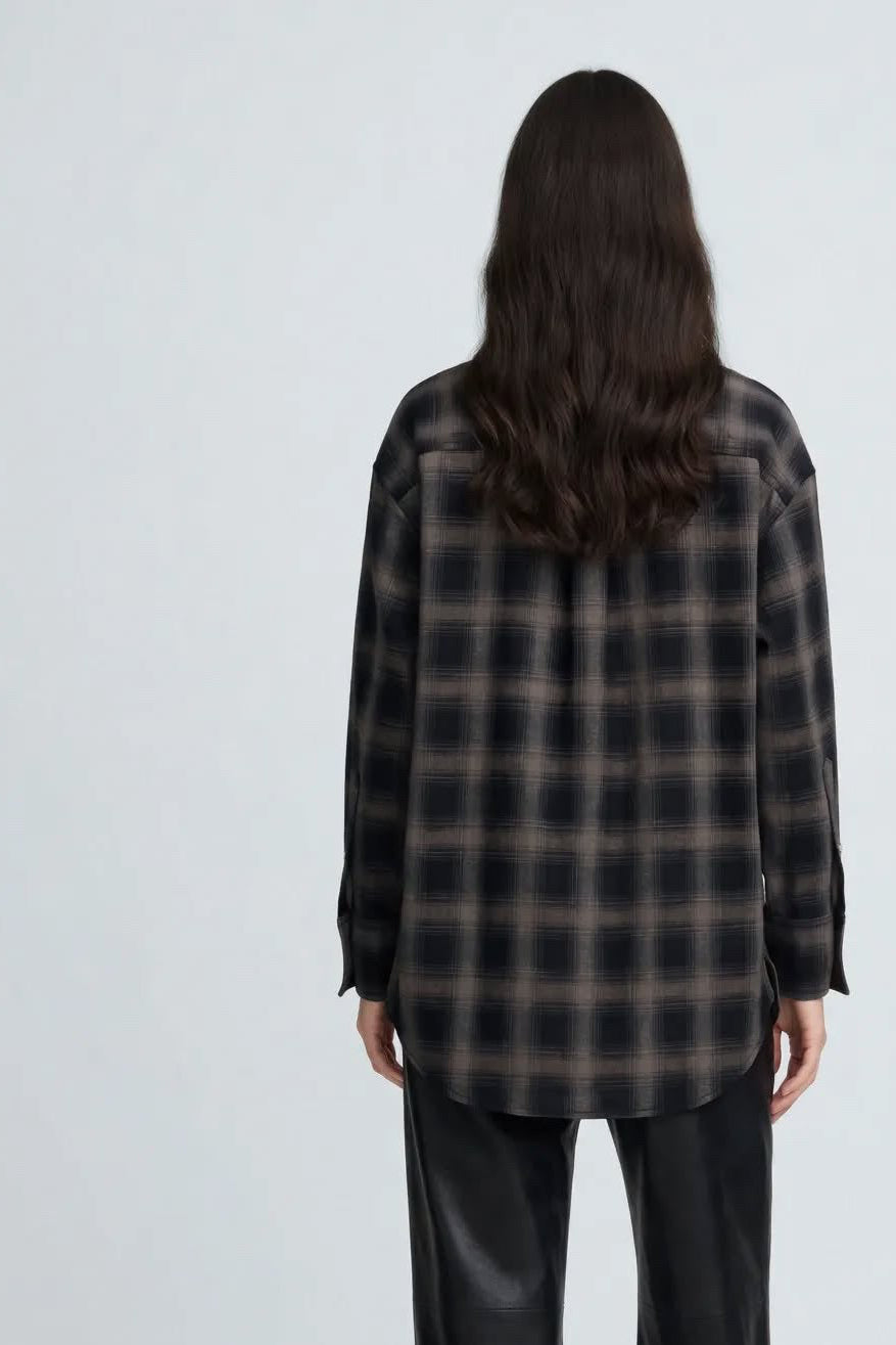 Chemise à Carreaux Oversize