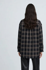 Chemise à Carreaux Oversize