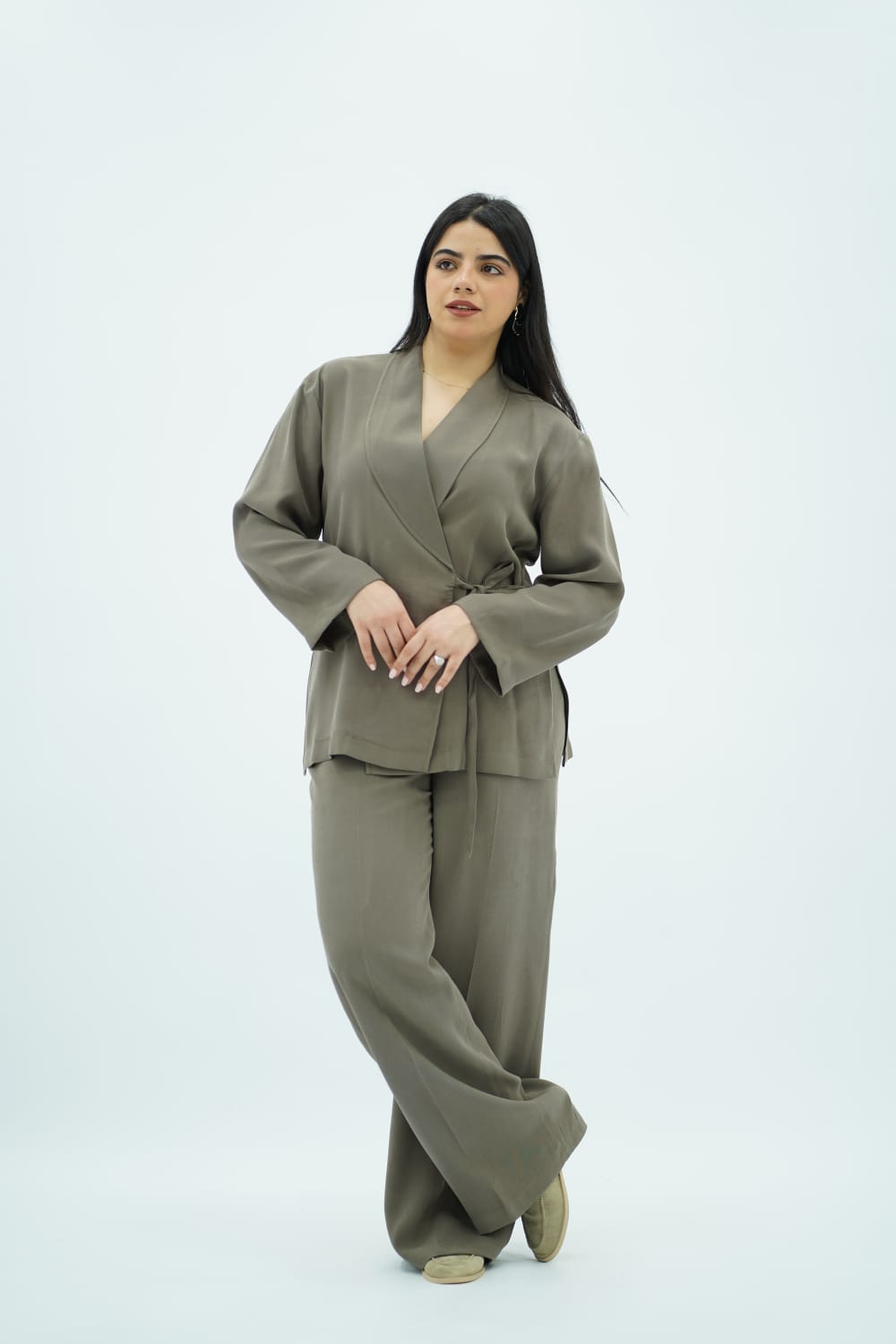 Ensemble  En Tencel - Taupe