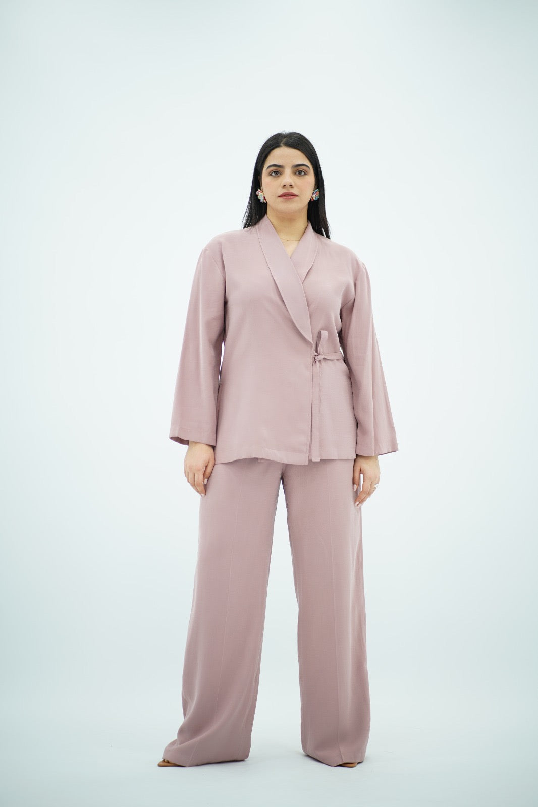 Ensemble en Tencel - Rose poudré