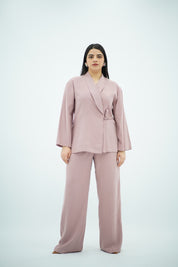 Ensemble en Tencel - Rose poudré