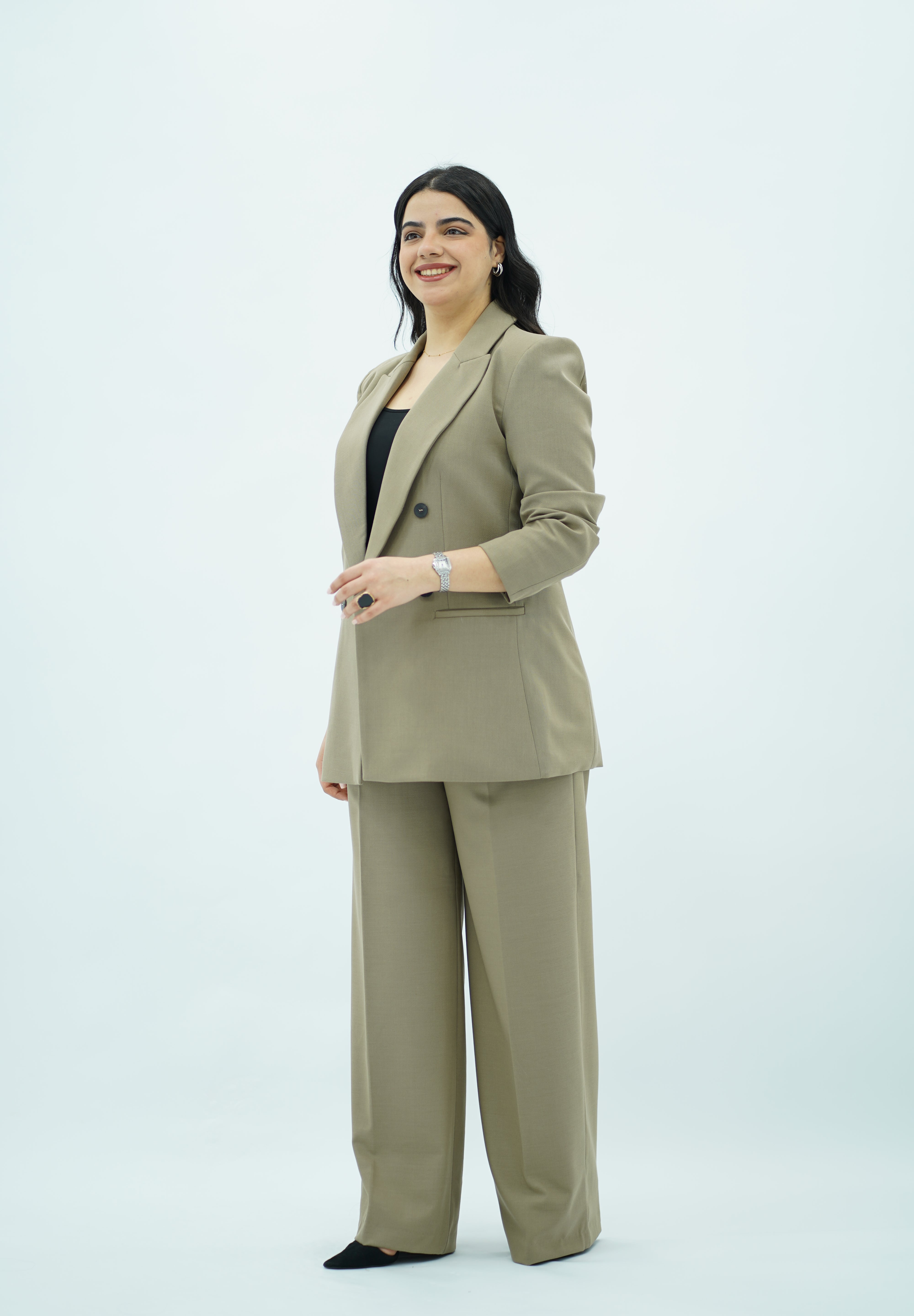 Tailleur – Beige Olive