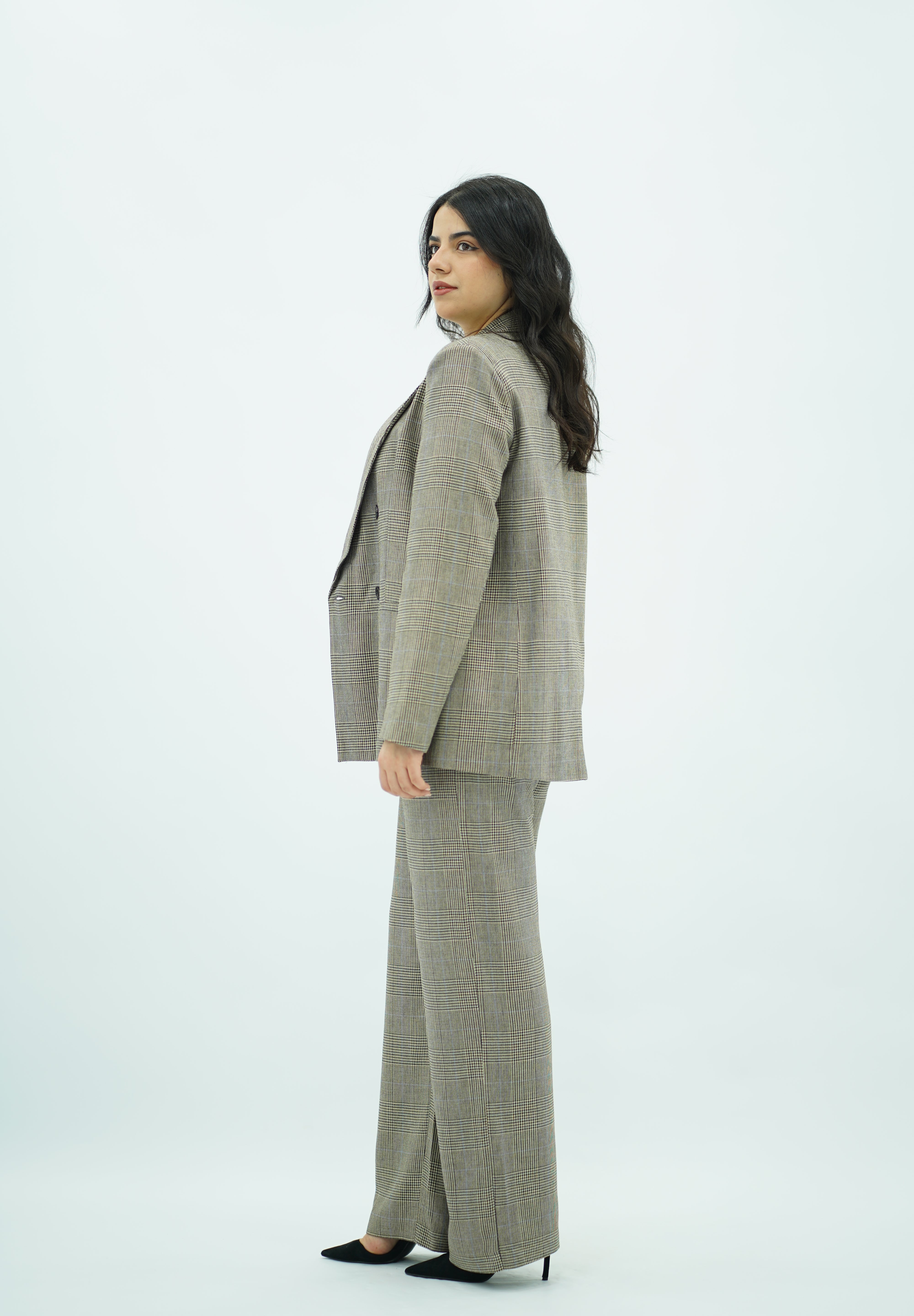 Tailleur à Carreaux