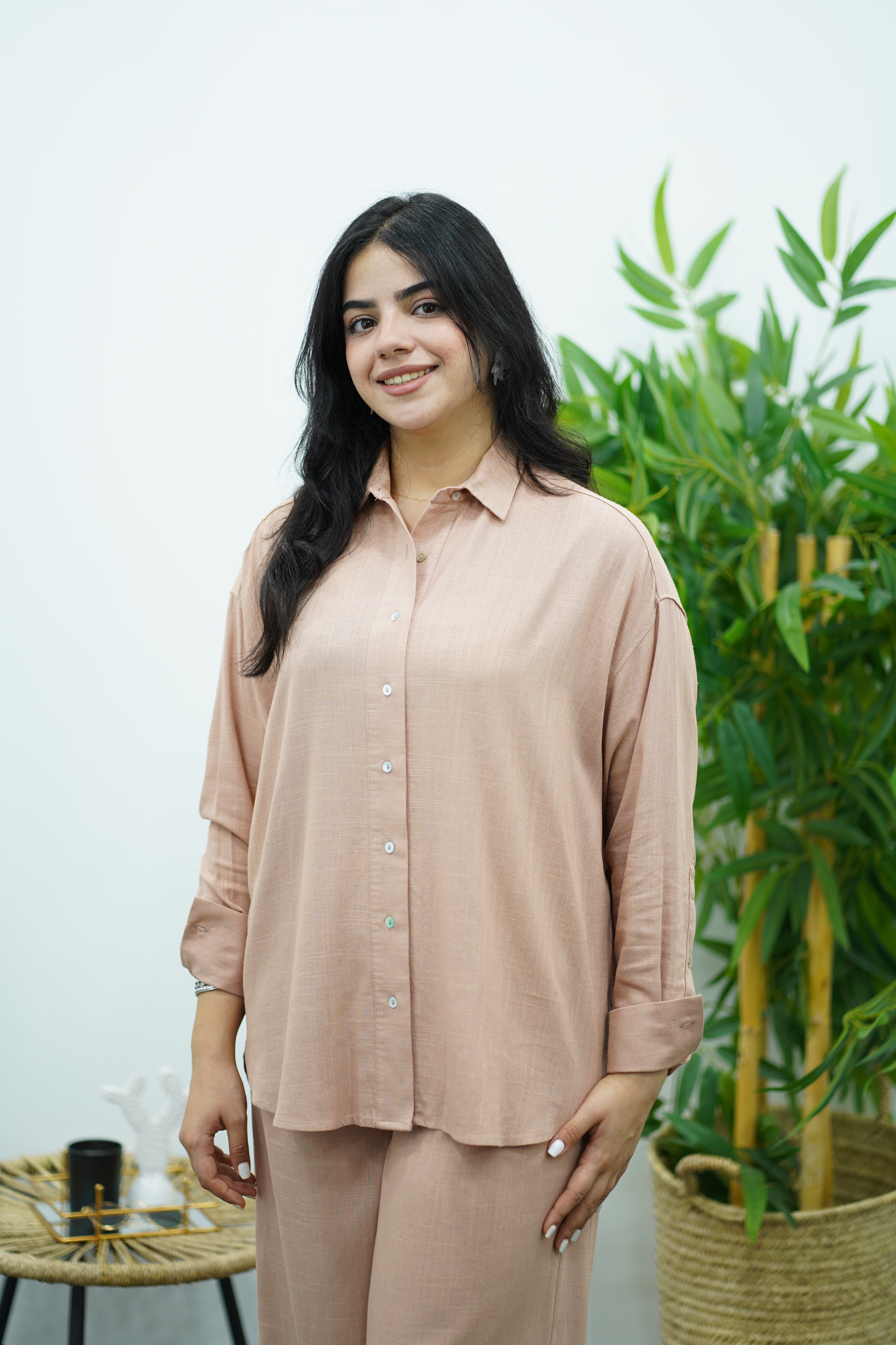 Ensemble En Lin - Chemise & Pantalon