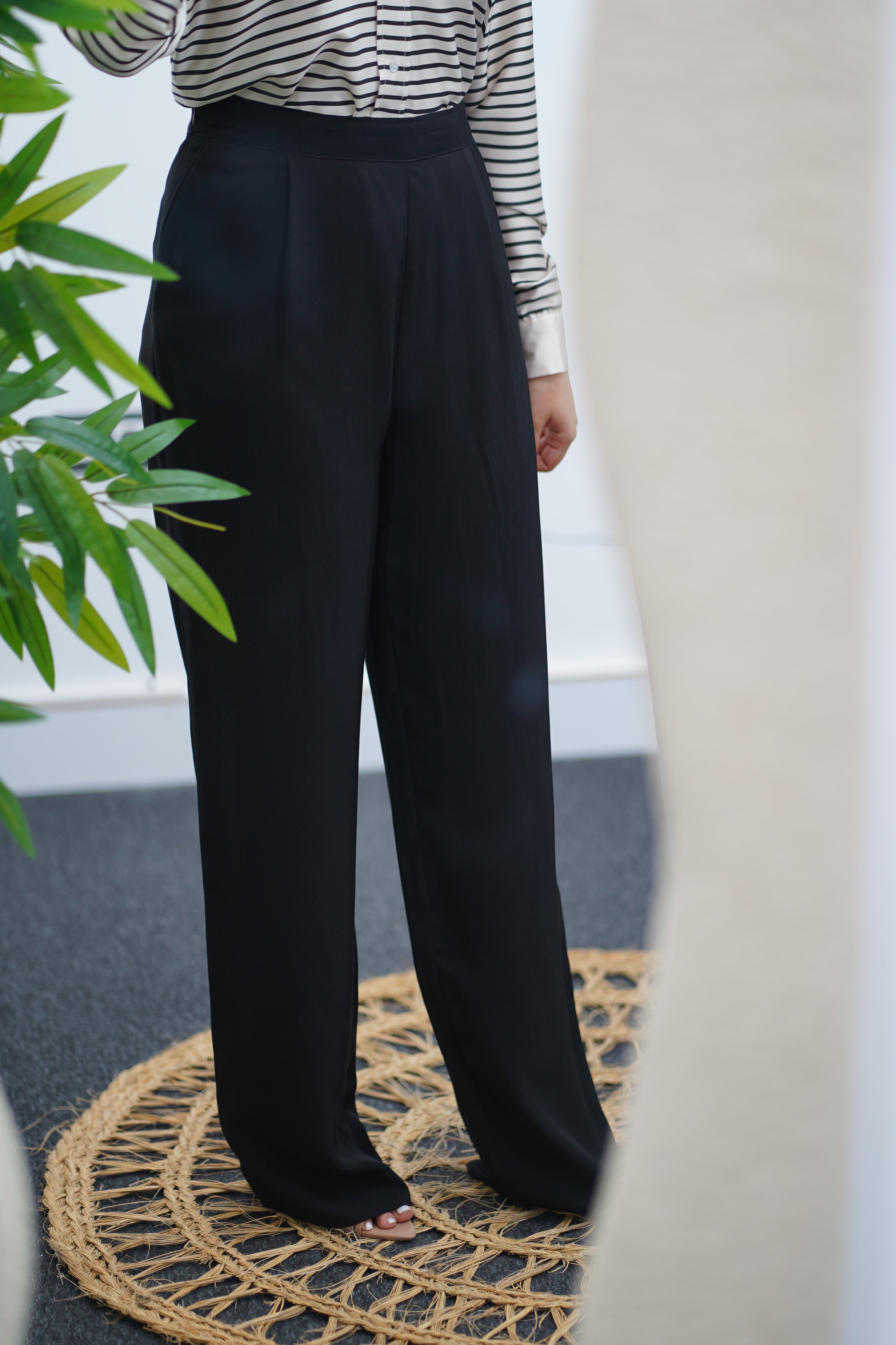 Pantalon Noir - Large