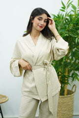 Ensemble Fluide Style Kimono