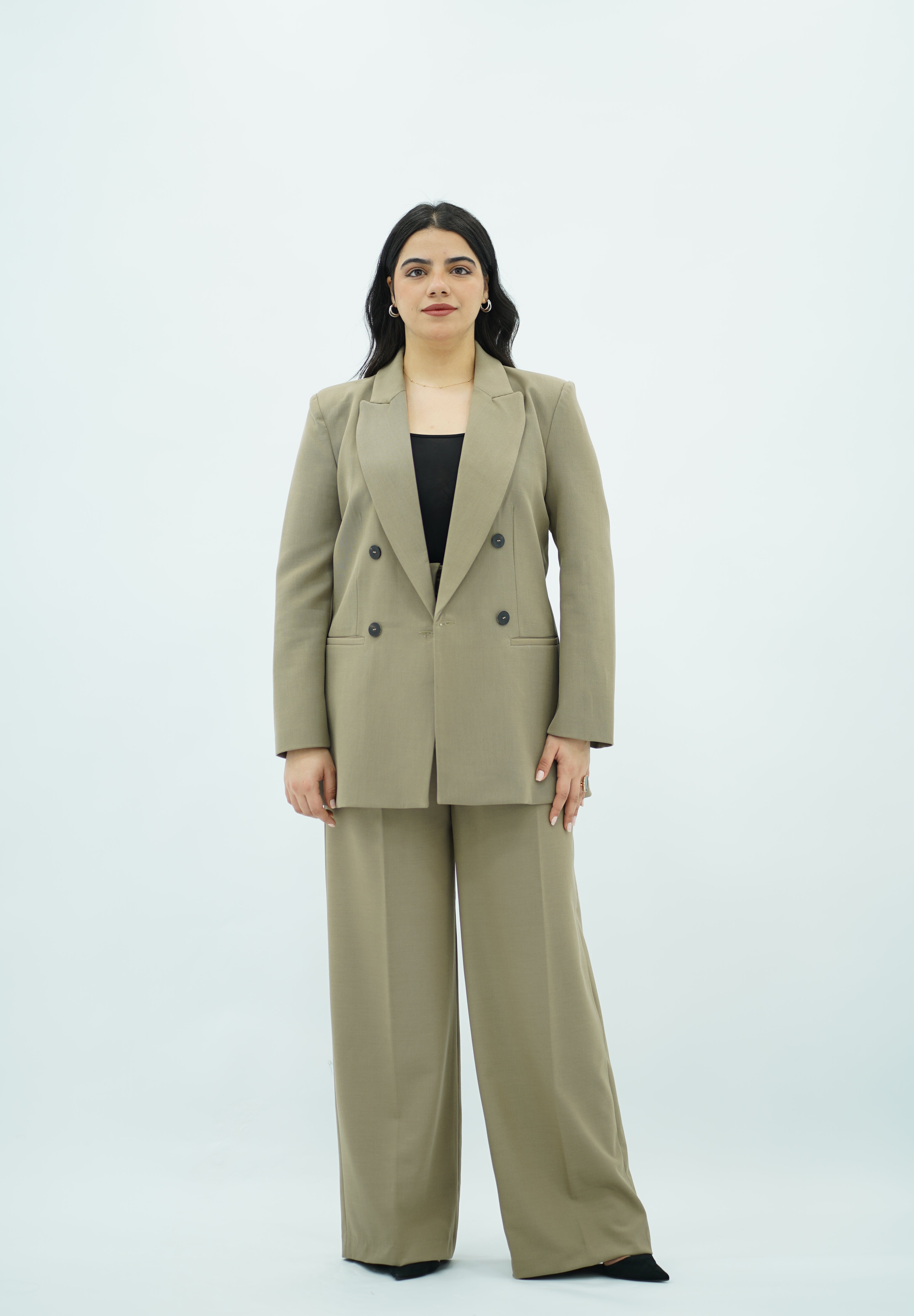 Tailleur – Beige Olive