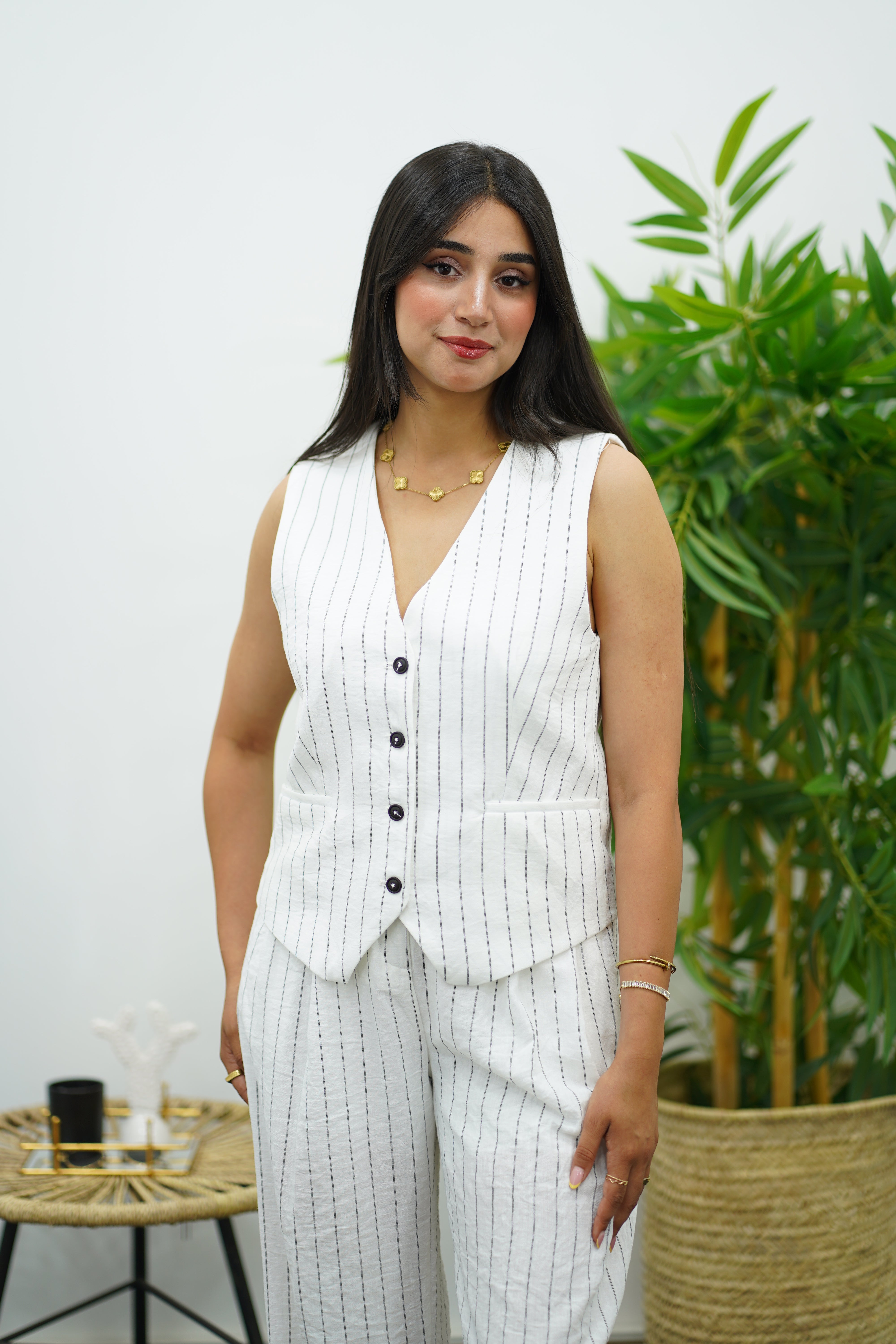 Ensemble Rayé Gilet & pantalon