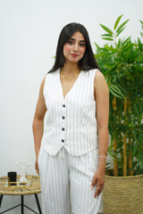 Ensemble Rayé Gilet & pantalon