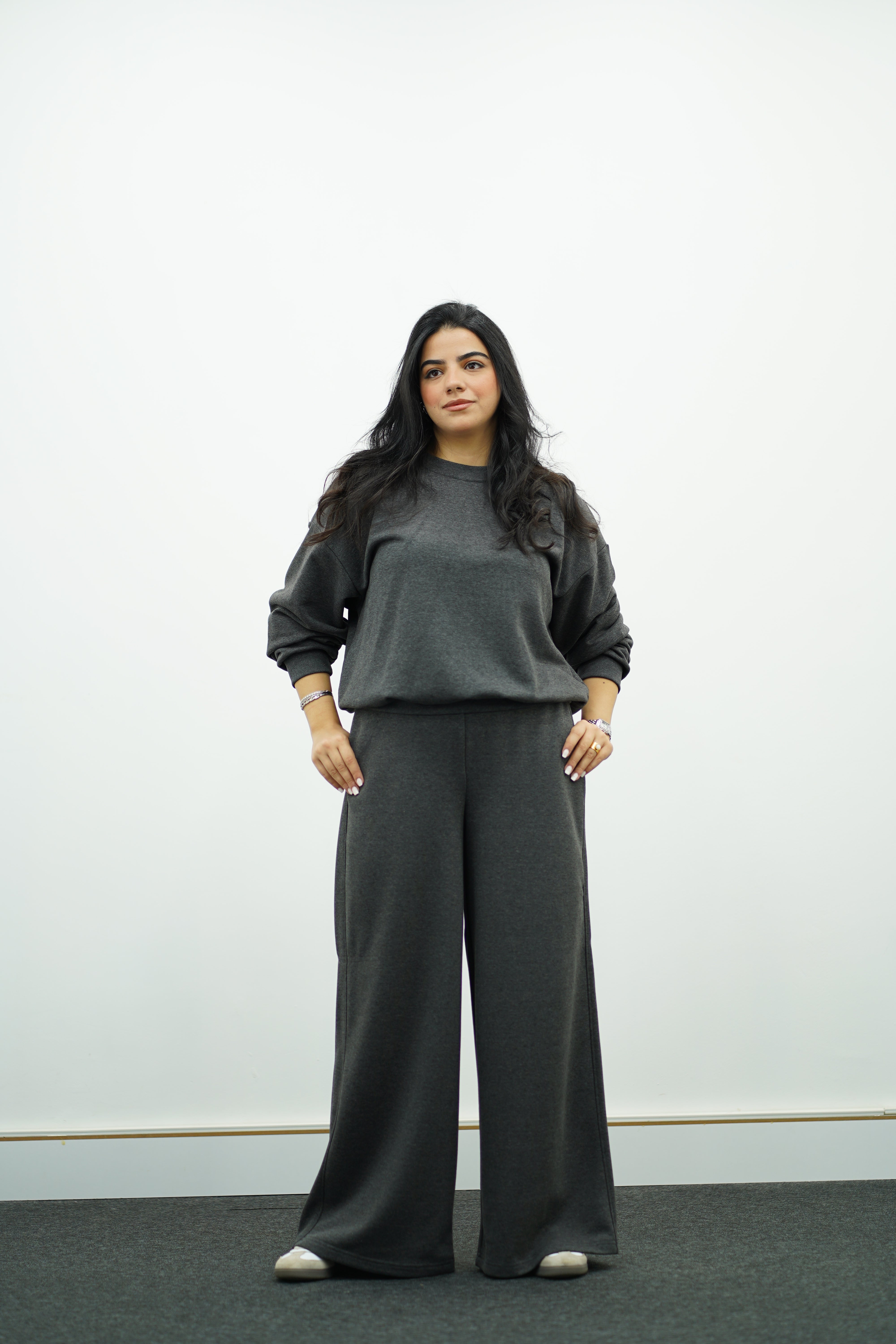 Chic Décontracté : Ensemble Molleton Over size & Pantalon Large