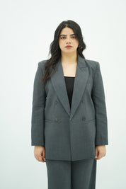 Tailleur Gris Veste - pantalon
