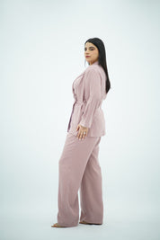 Ensemble en Tencel - Rose poudré