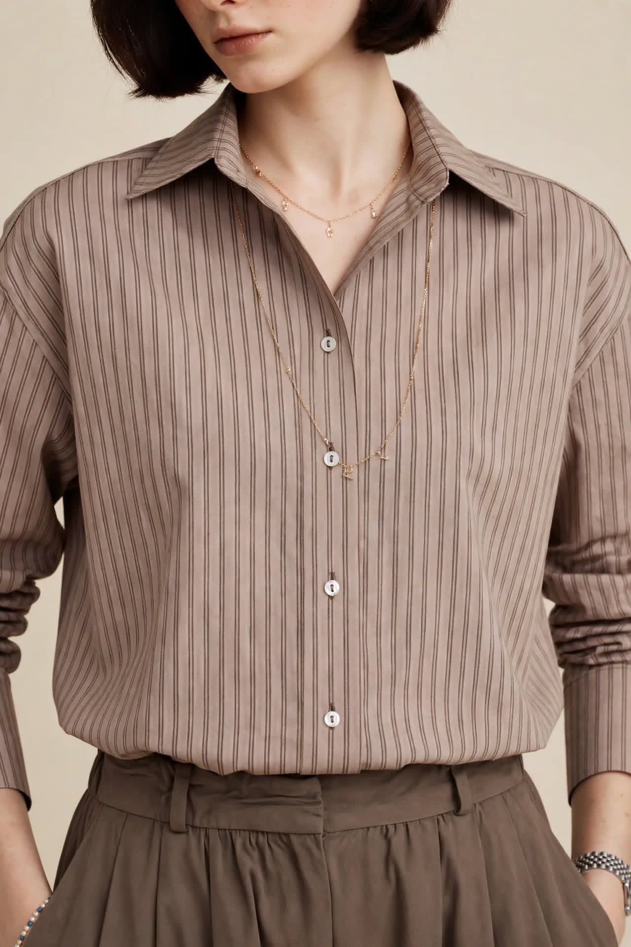 Chemise Ample Rayée Chic