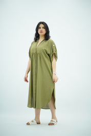 Robe Midi en Lin
