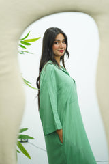 Robe Gandoura En lin 💚