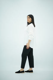 Chemise Blanc et Noir