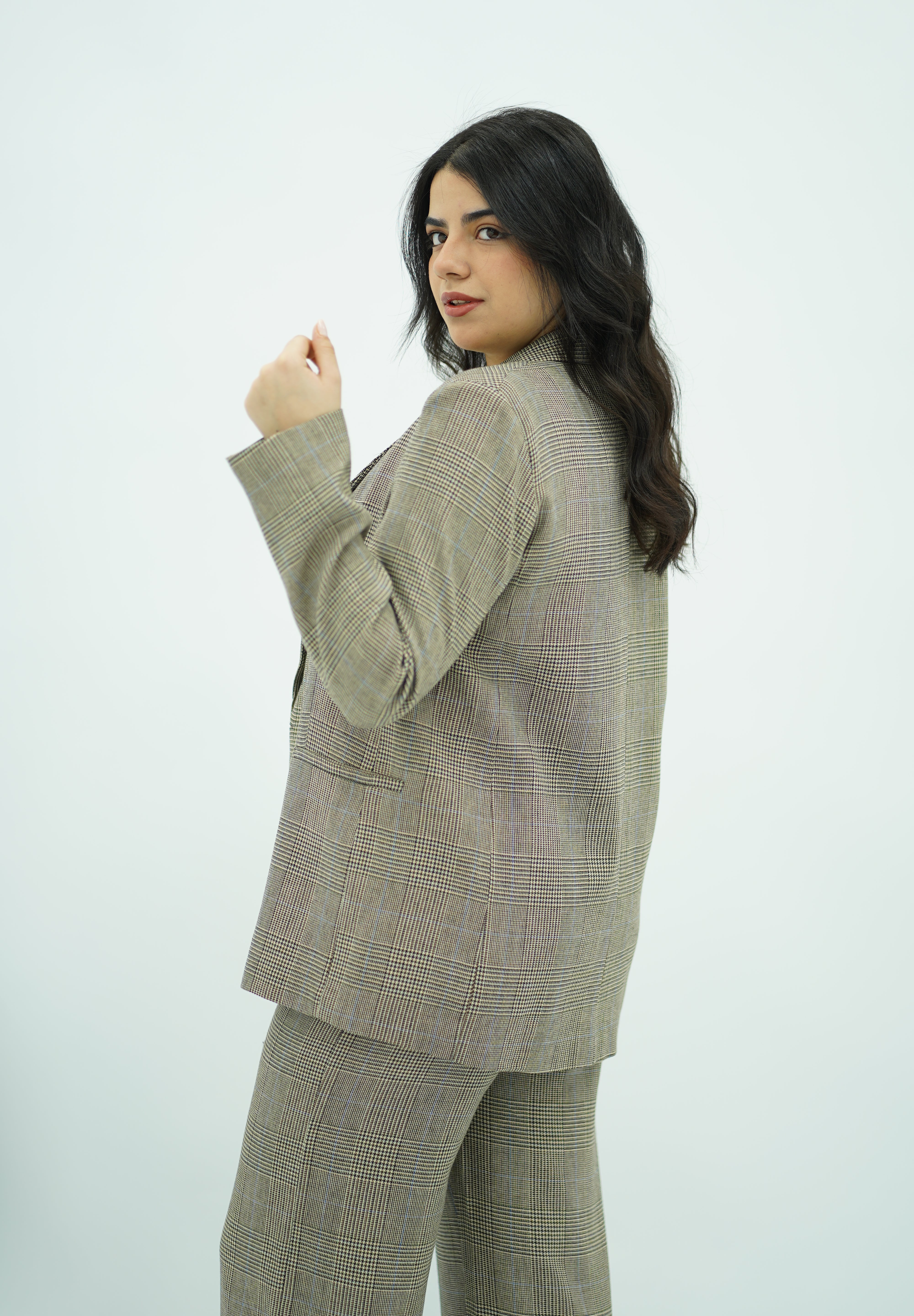 Tailleur à Carreaux