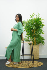 Robe Gandoura En lin 💚