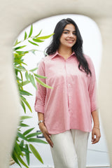 Chemise En Lin - Rose