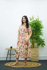 Robe à motifs Florale