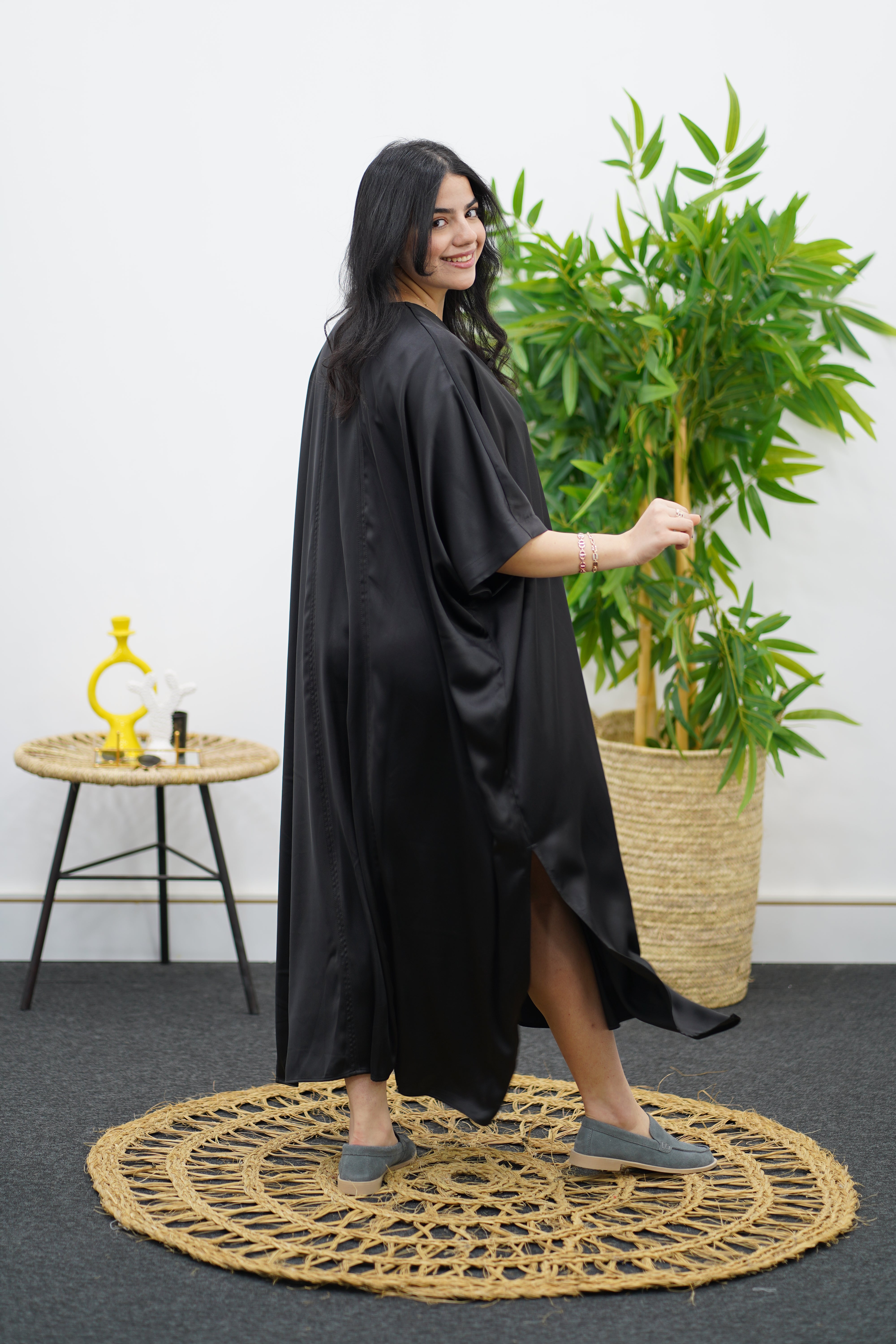 Robe Gandoura - NOIR