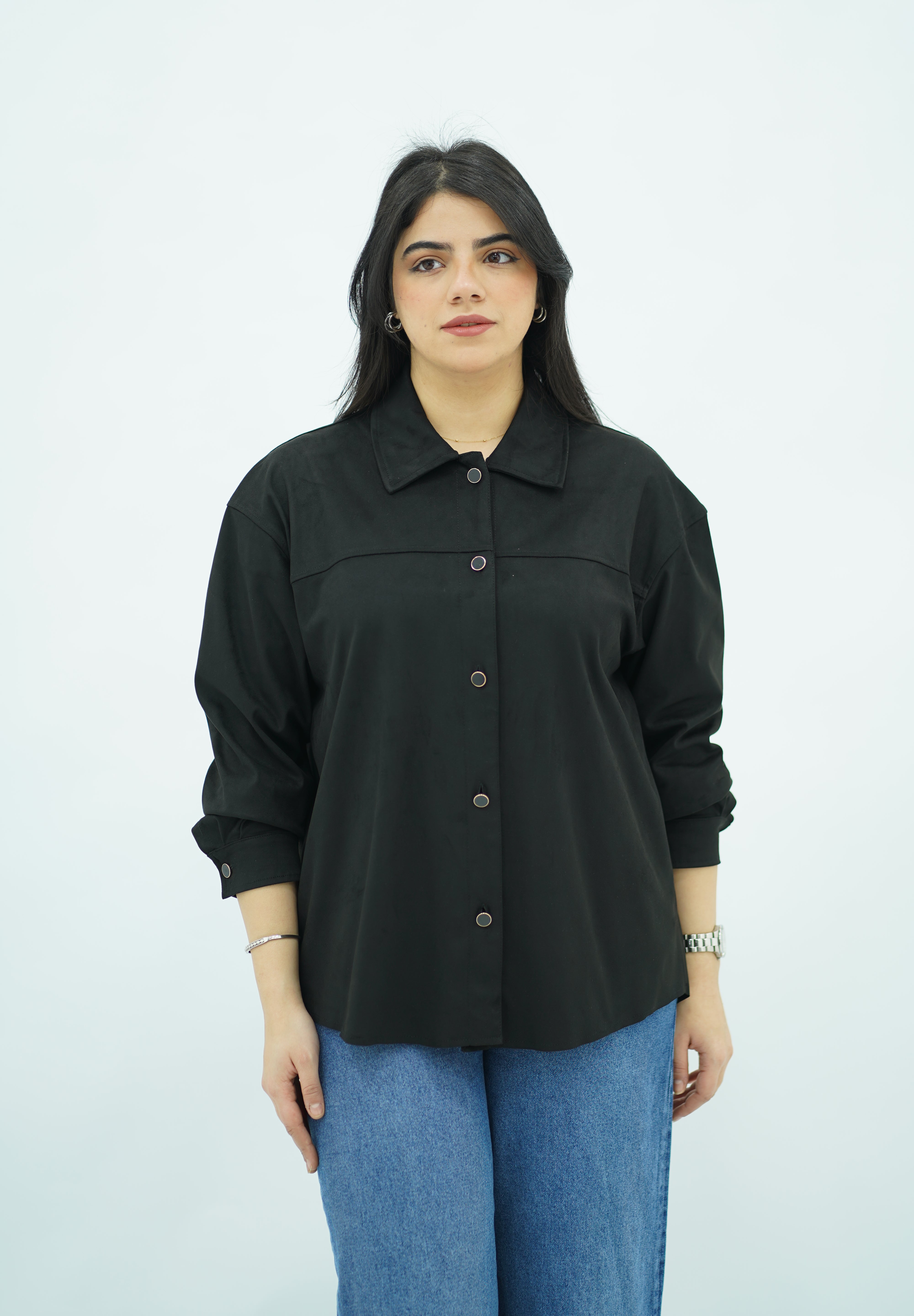 Surchemise Faux daim Noir 🖤