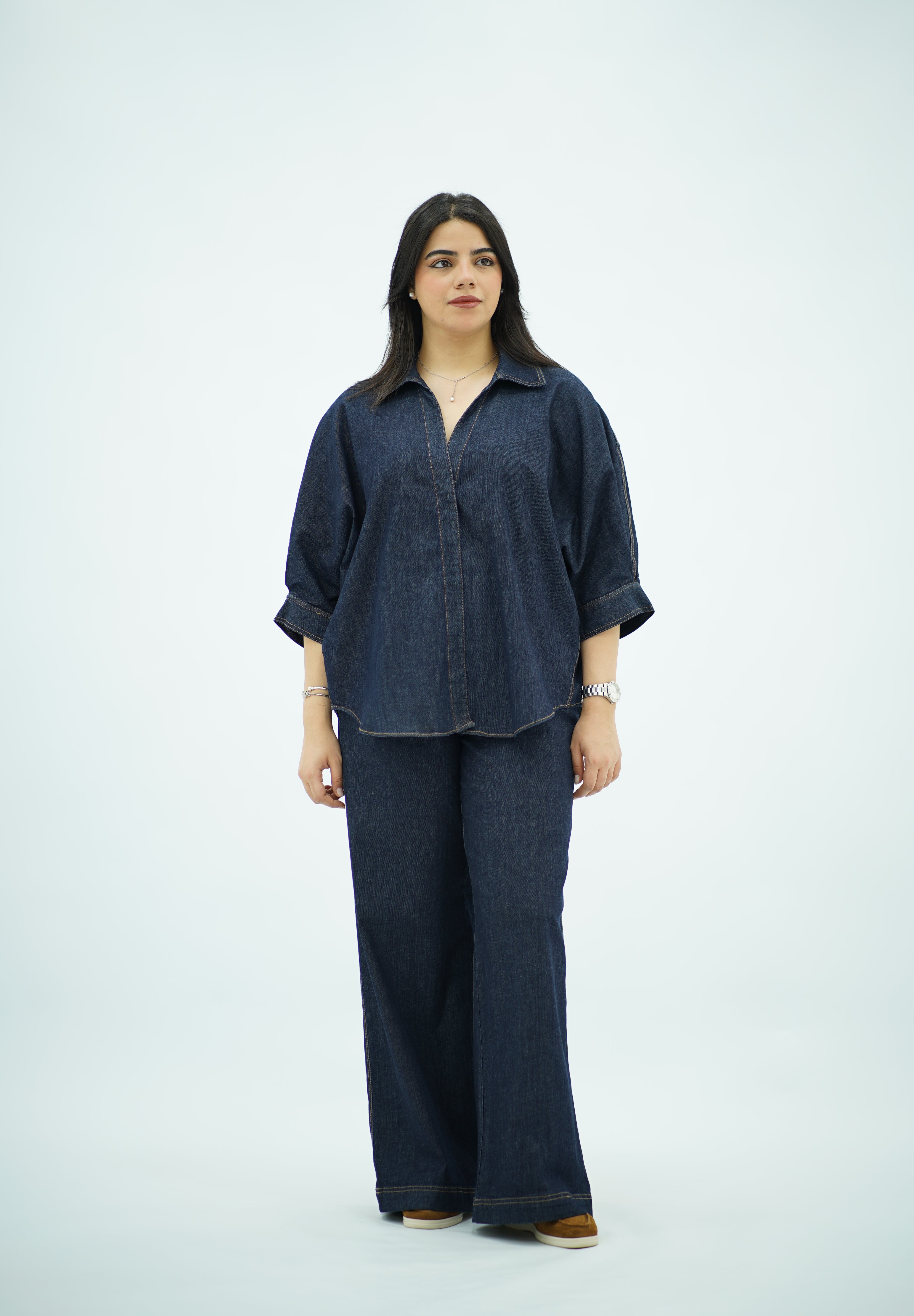 Ensemble Denim Brut – Silhouette Oversize