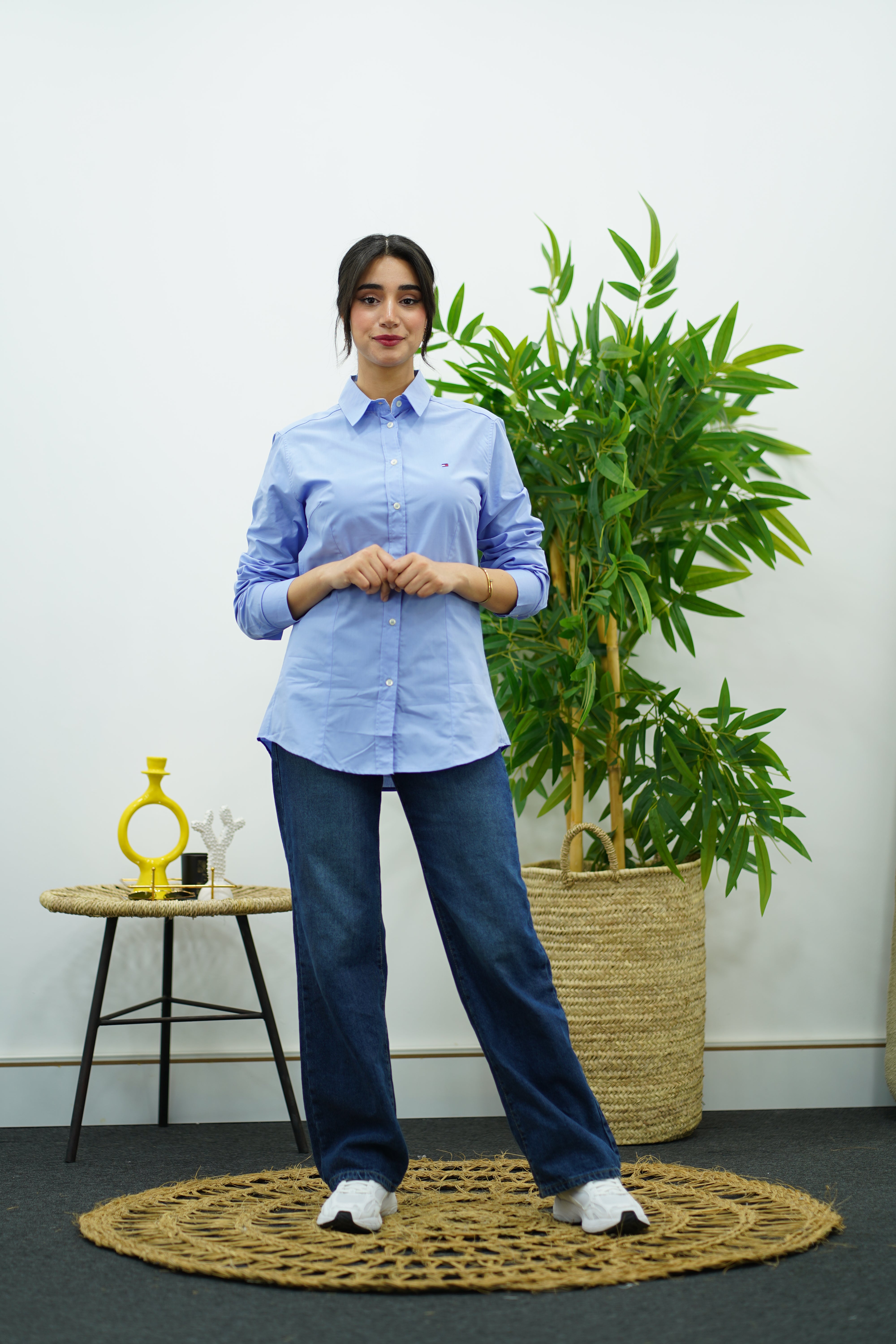 Chemise Slim-fit Bleu Ciel