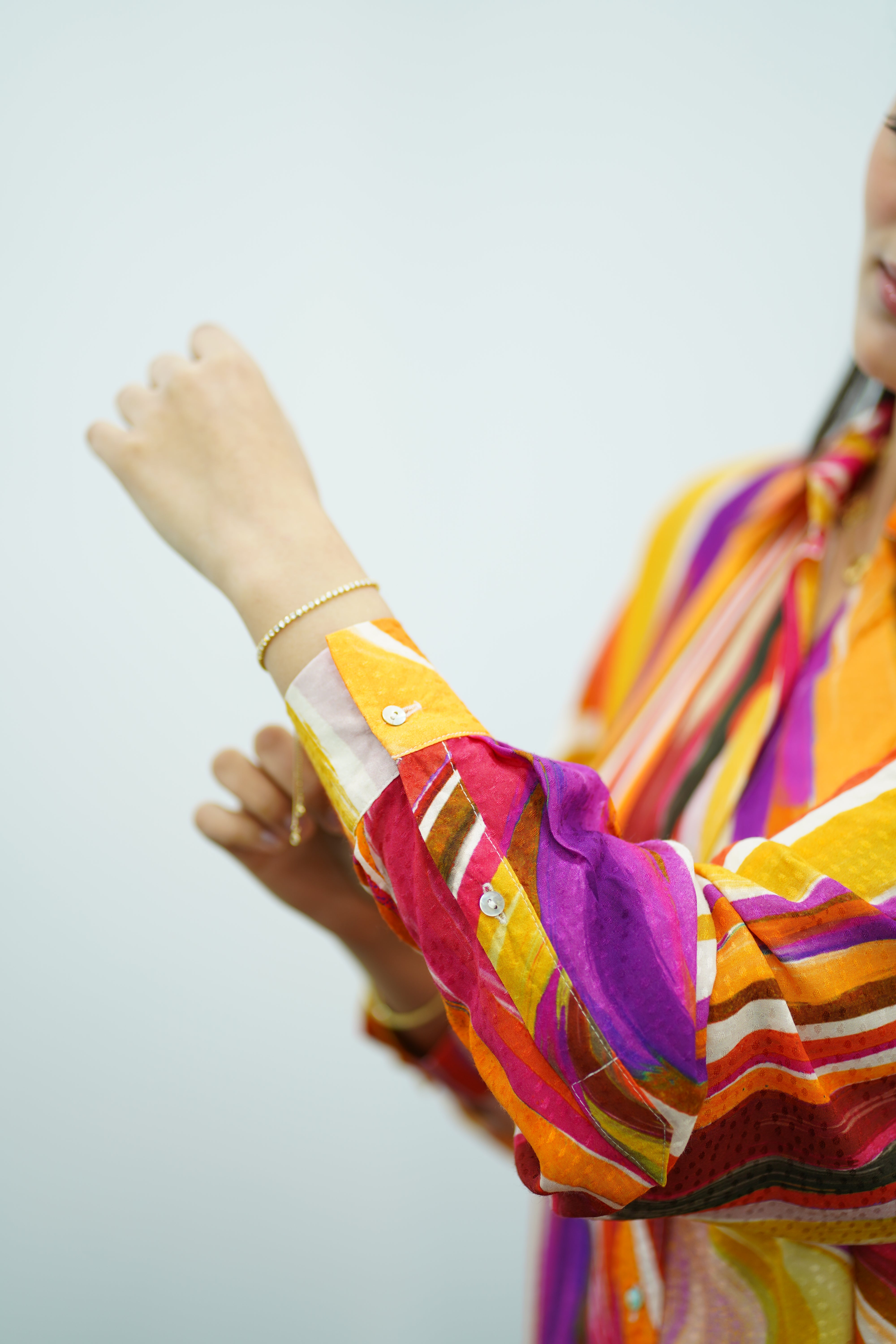 Chemise fluide imprimée