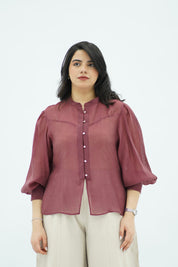 Chemise Fluide Vieux Rose