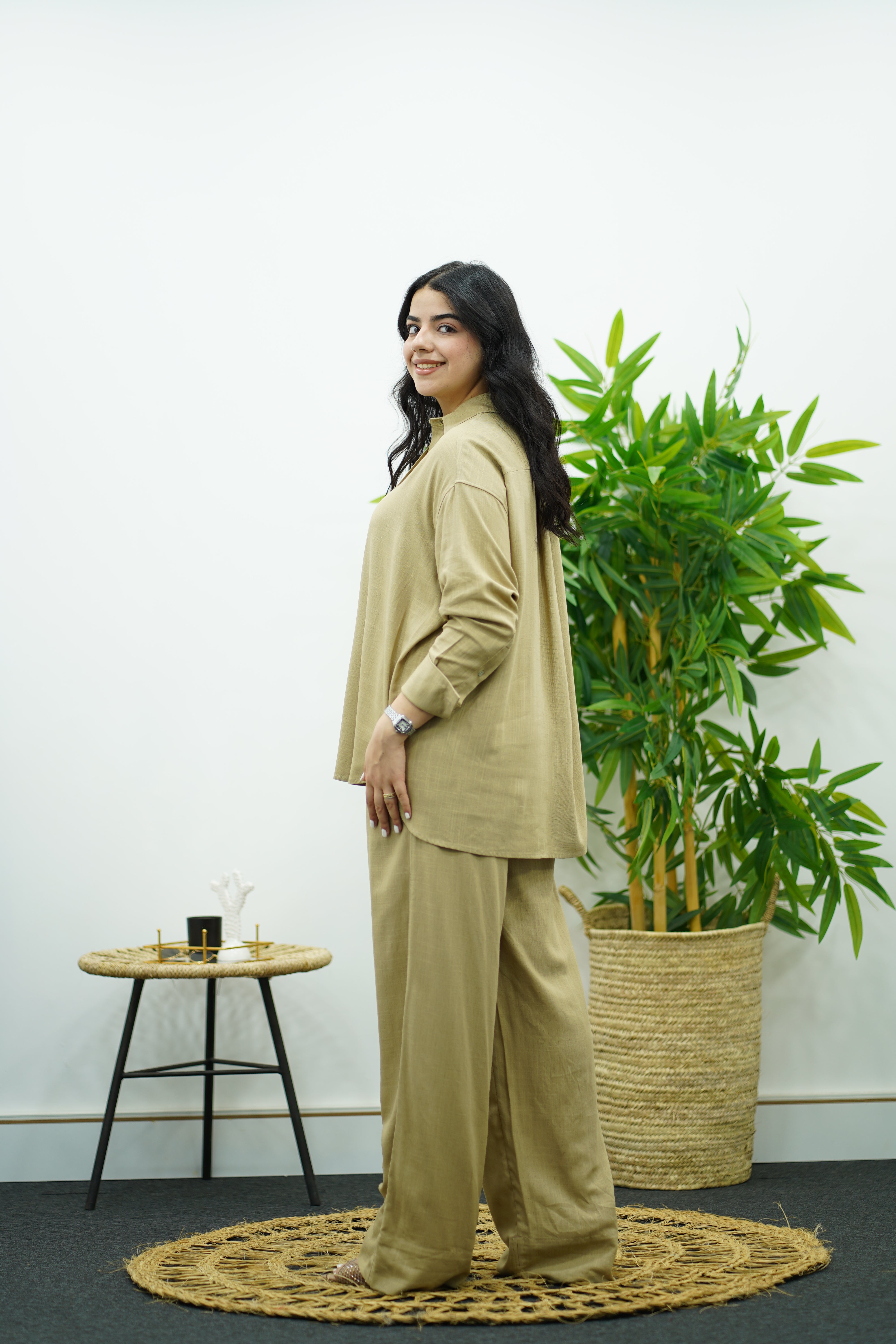 Ensemble en Lin - Chemise & Pantalon
