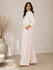 Pantalon Large Rose Bébé