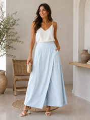 Pantalons Jupe Fluide