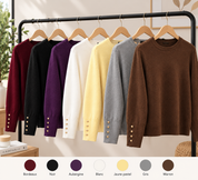Pull en Maille Basic – Élégance Intemporelle