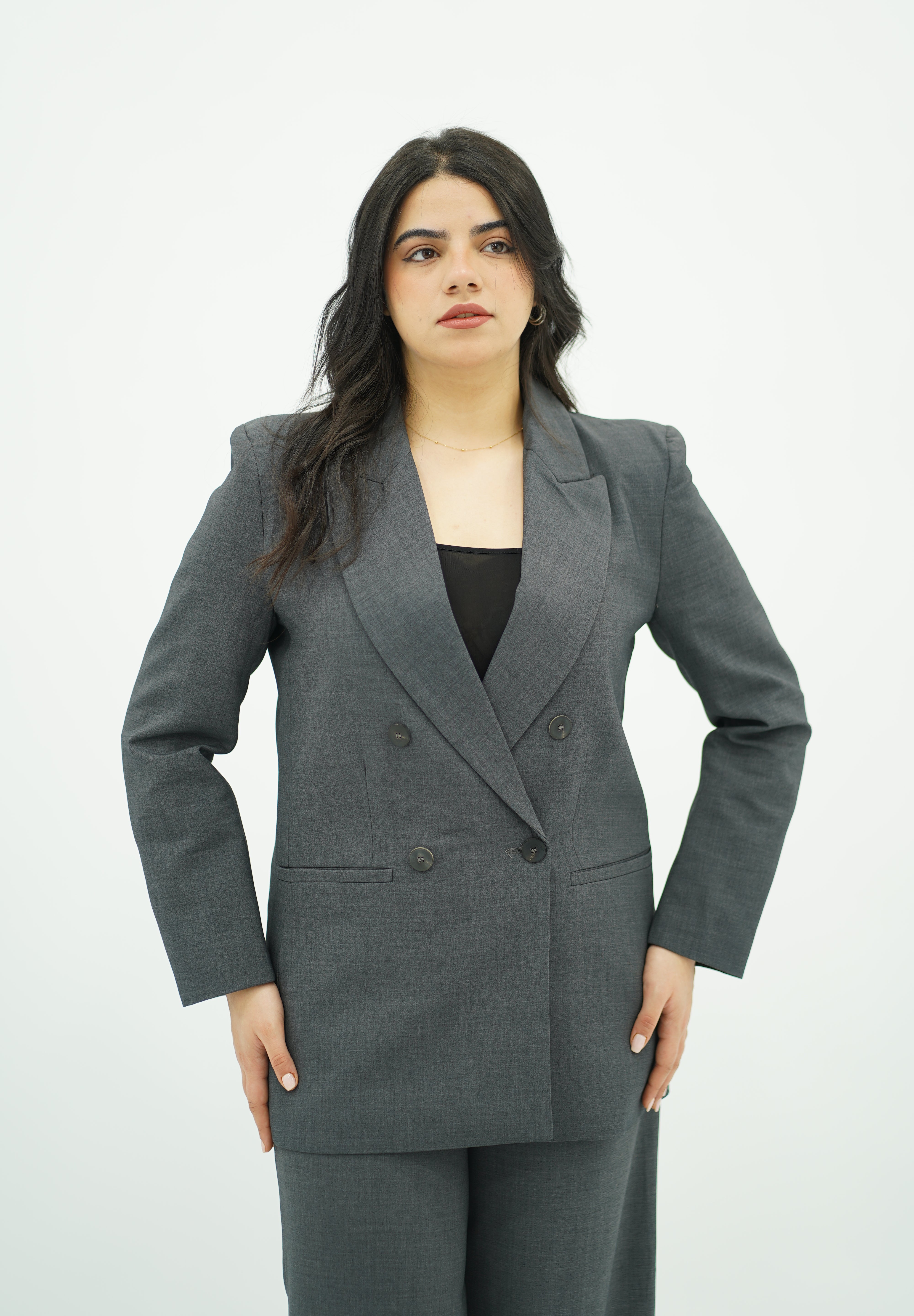 Tailleur Gris Veste - pantalon