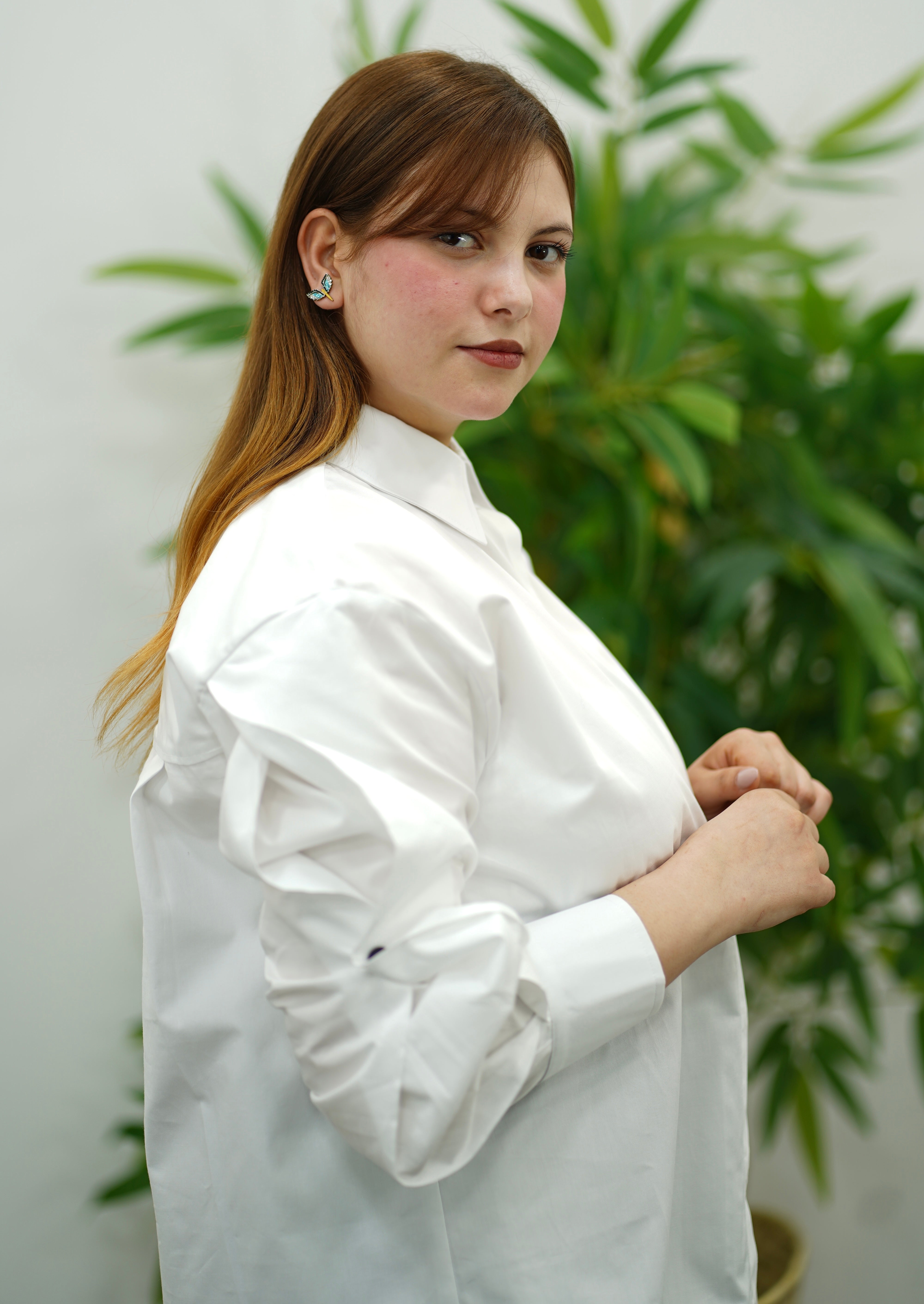 Chemise en Popeline Blanche