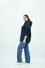Capuche Oversize Bleu nuit